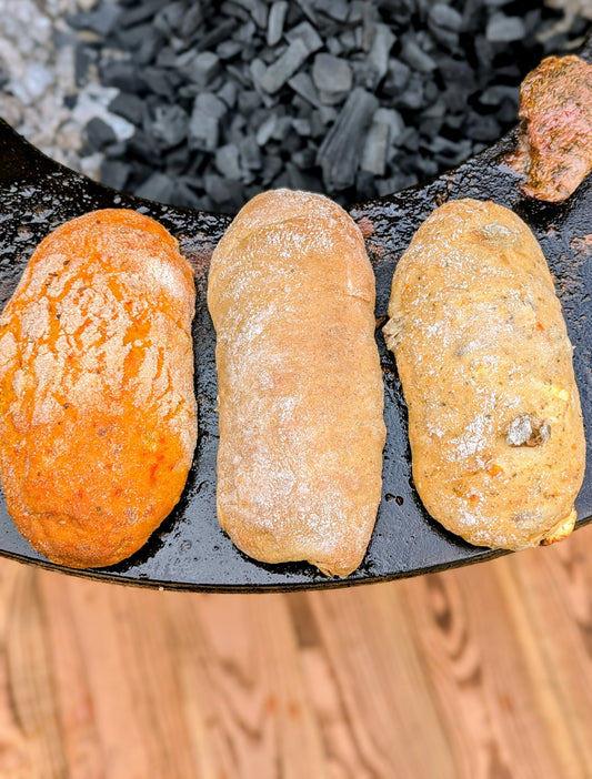 Grillgebäck "Tricolore" 3 Sorten